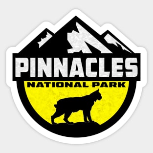 Pinnacles National Park California Bobcat Sticker